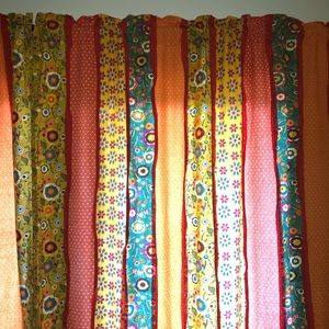 PIER 1 IMPORTS rod pocket curtains 2 panels 54x84